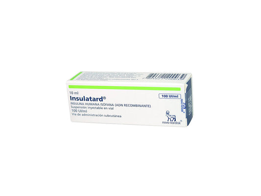 Insulatard Hm Amp 100 Ui x 10 ml (Insulina Humana)