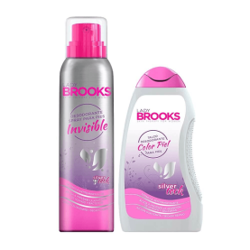 Lady Brooks Spray 90 Gr + Talco x 80 Gr (Talcos Y Pomadas)