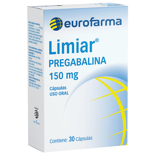 Limiar Cápsulas 150 mg x 30 (Pregabalina)