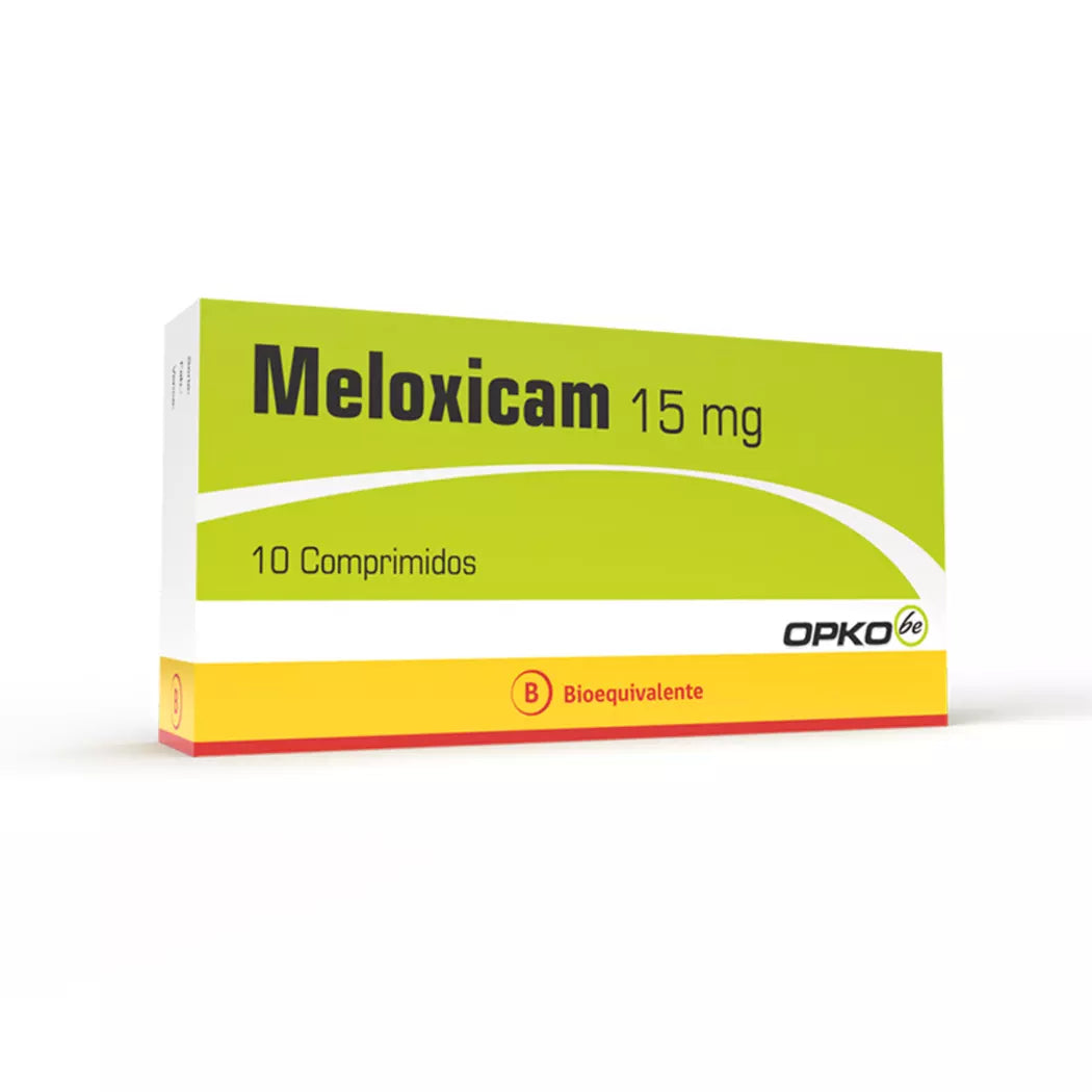 Meloxicam Comprimidos 15 mg x 10 Opko