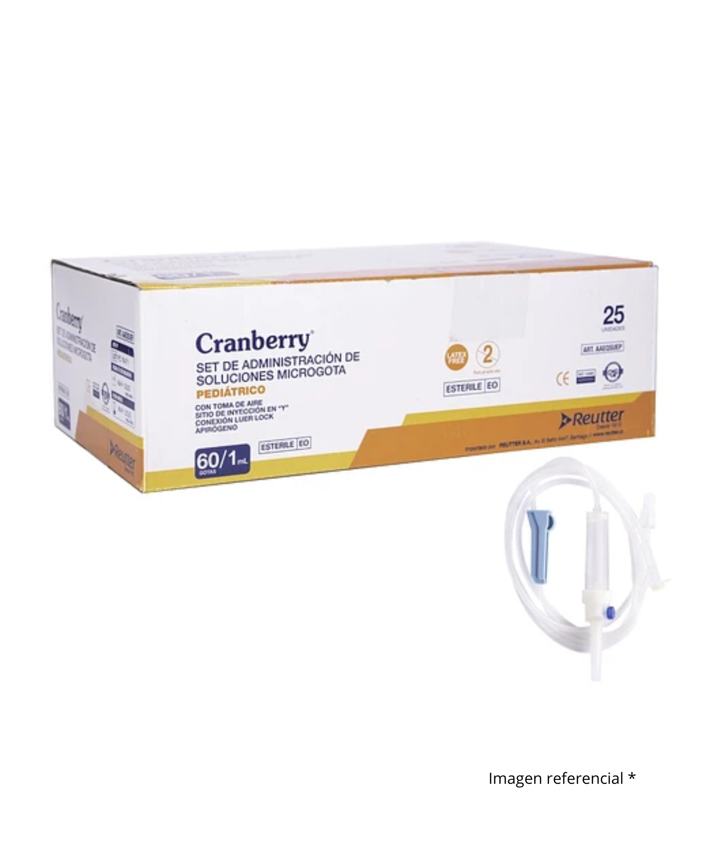 Bajada De Suero Micro 60 G/ml Pediatri Caja x 25