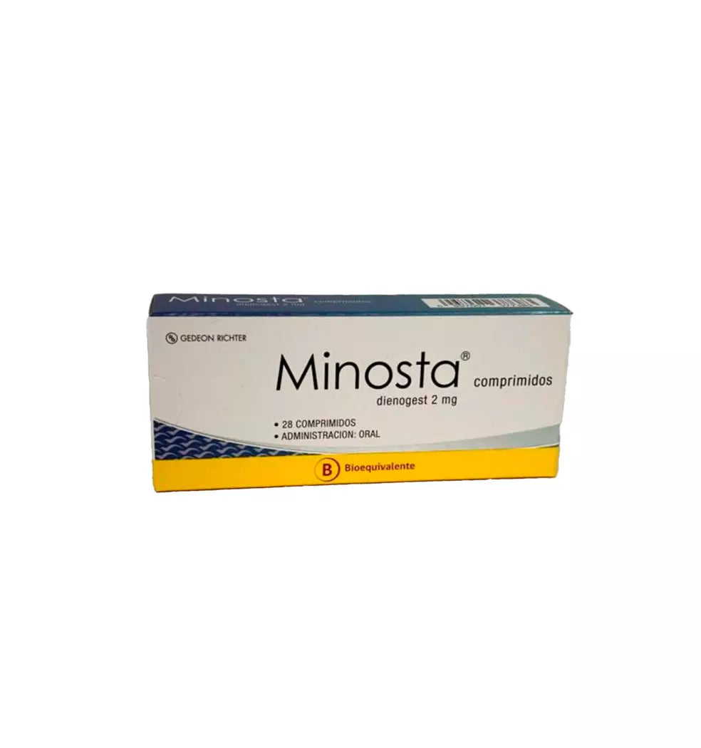 Minosta 2 mg Comprimidos x 28 (Dienogest)