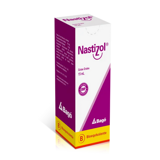 Nastizol Gotas x 15 ml (Pseudoefedrina/Clorfenamina)