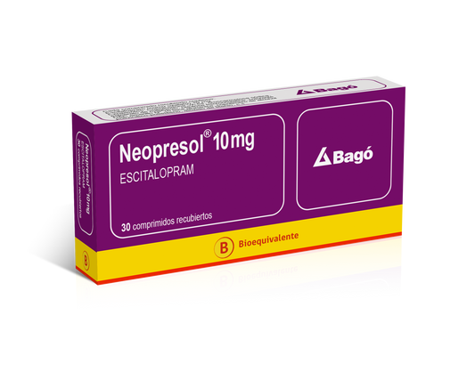 Neopresol Comprimidos 10 mg x 30 (Escitalopram)