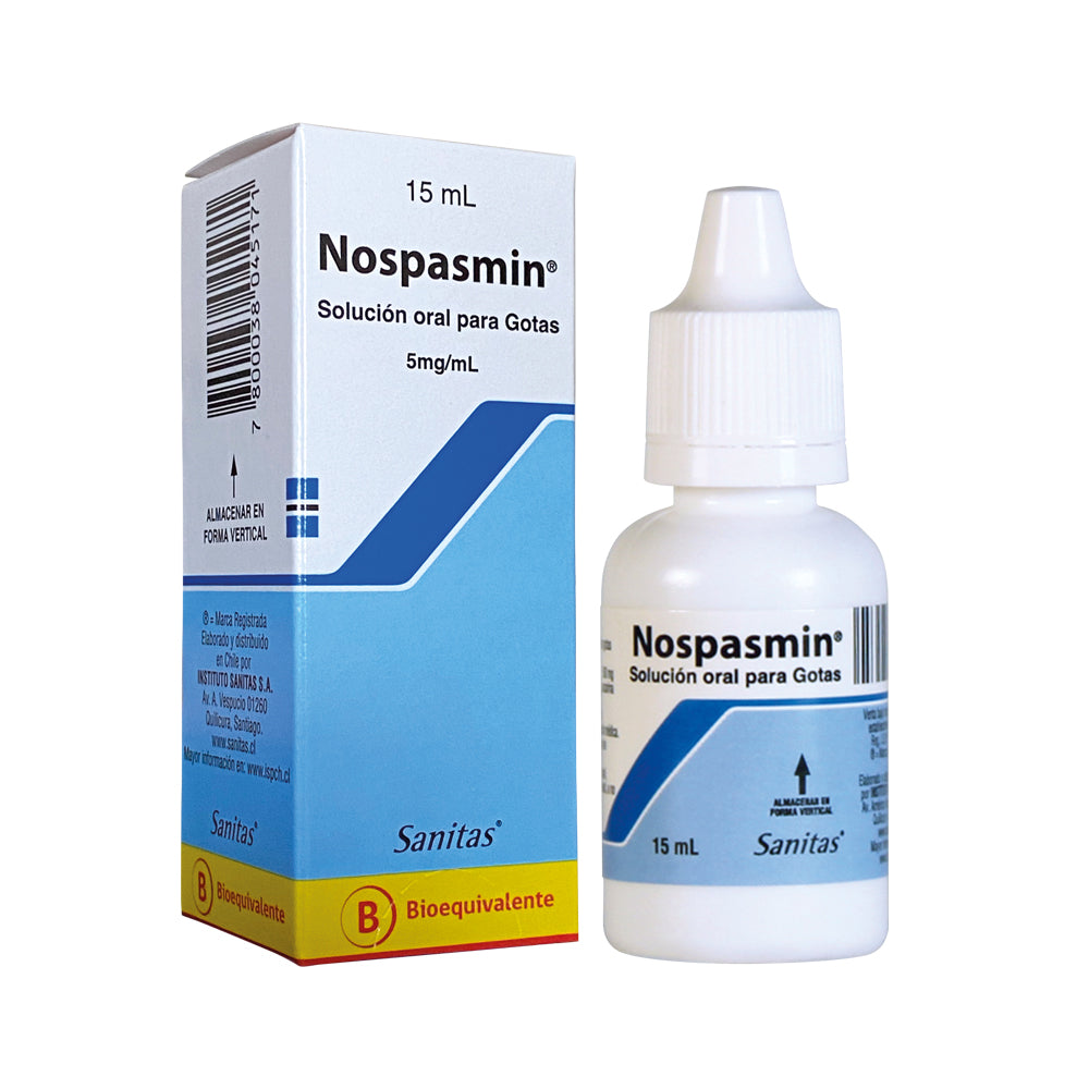 Nospasmin Gotas x 15 ml (Pargeverina)