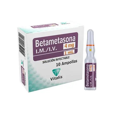 Betametasona Amp 4 mg/ml x 5 Vitalis