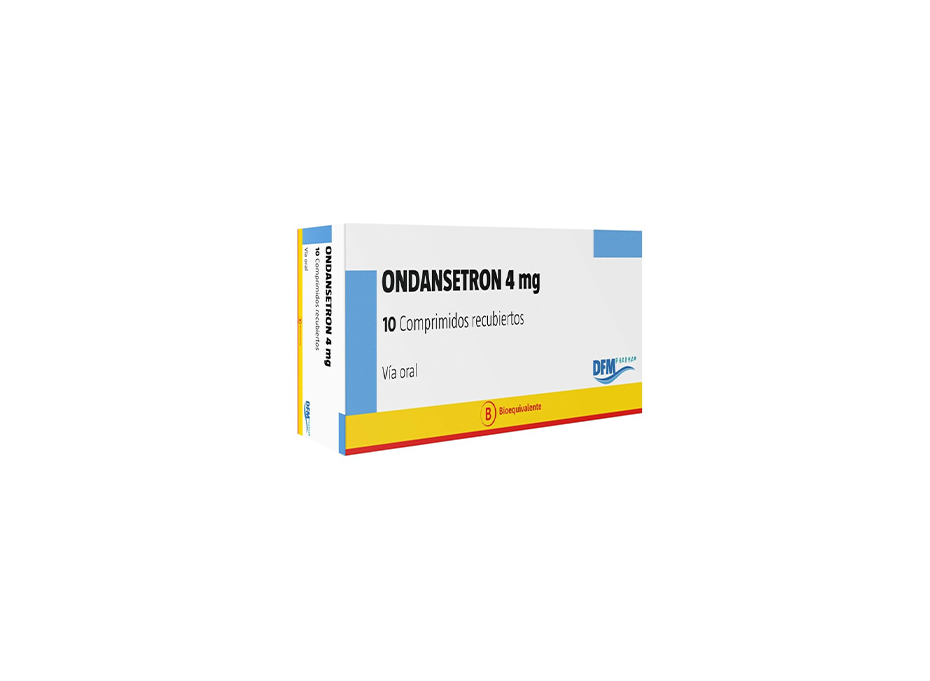 Ondansetron Comprimidos 4 mg x 10 Difem