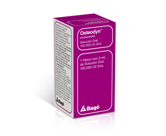 Osteodyn Solución Ora 100.000 Ui x 2 ml (Vitamina D3)