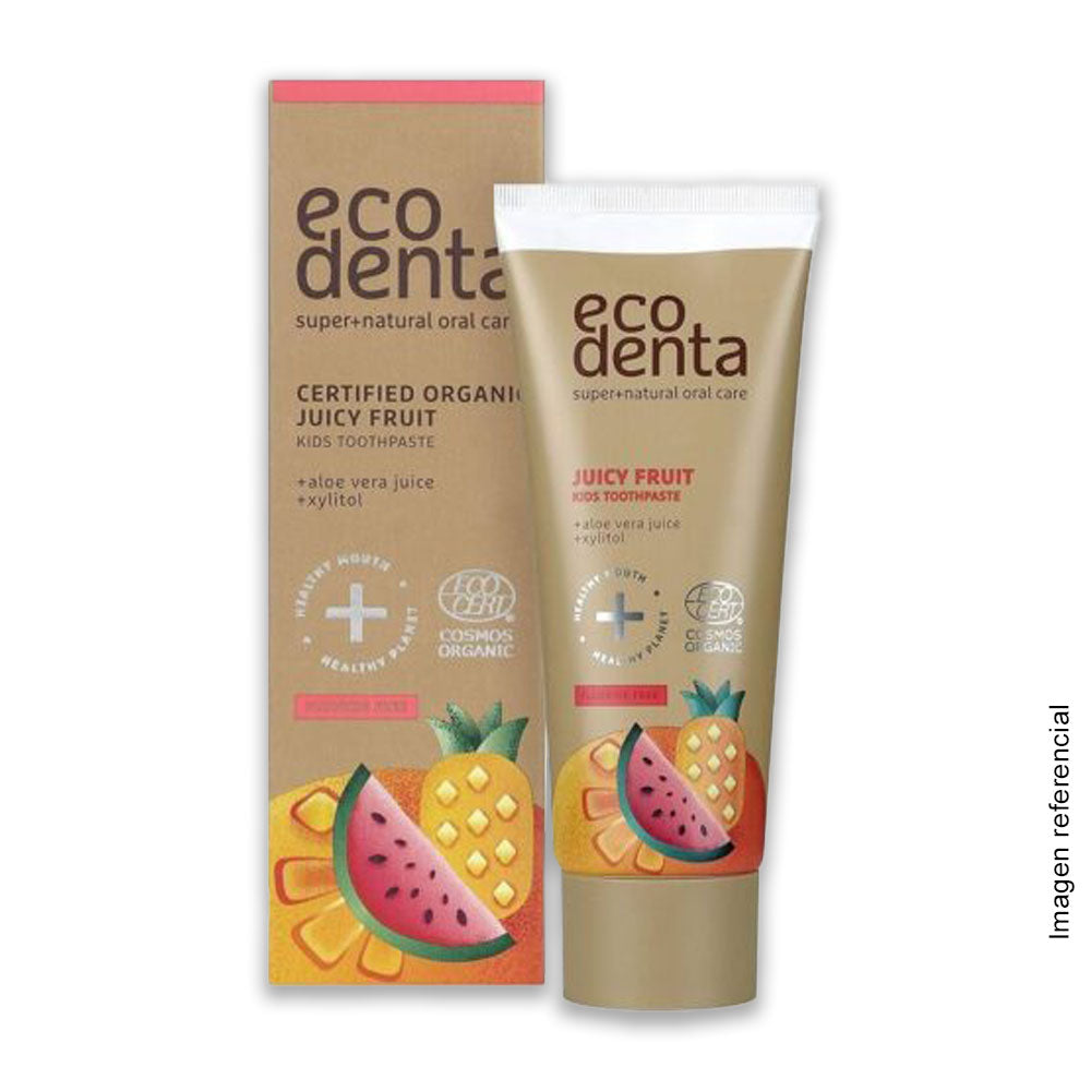 Ecodenta Pasta Dental Organica Kids Fruta x 75 ml