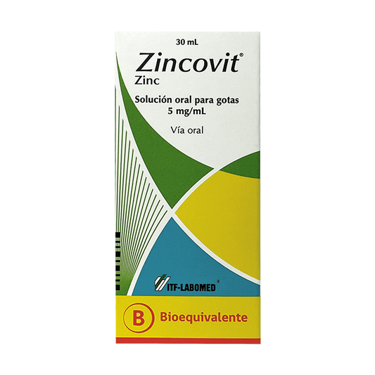 Z-Zincovit Plus Comprimidos x 30 (Vitamina A+ Vitamina C+ Vitamina D+ Vitamina E+ Zinc)