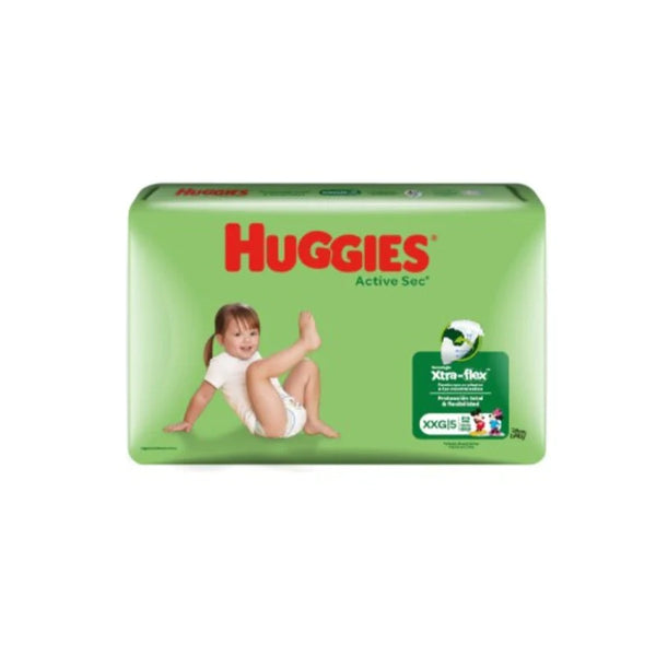 Huggies Active Sec Xxg x 10 Unidades