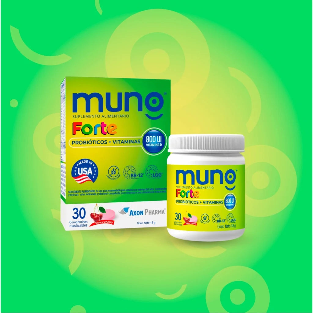 Muno Forte Comprimidos x 30 (Vit/Min/Probiotico)