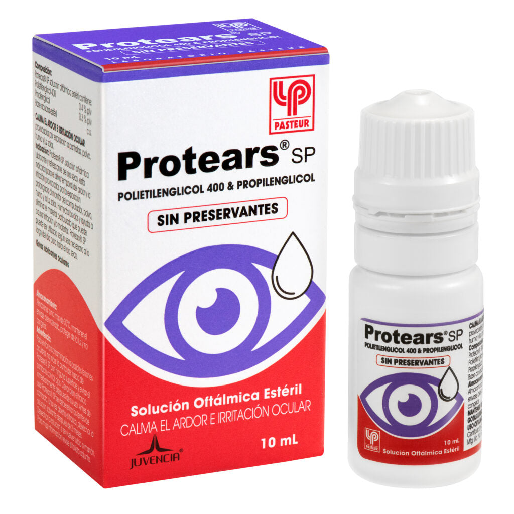 Protears Solución Oftalmica x 10 ml (Polietilenglicol / Propilenglicol)