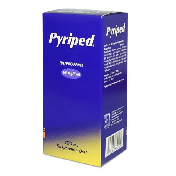 Pyriped Sus 100 mg x 100 ml (Ibuprofeno)