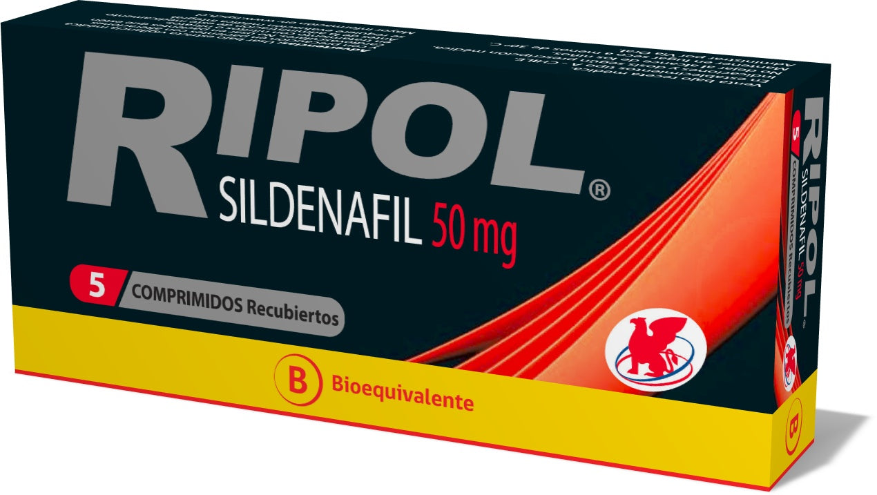 Ripol Comprimidos 50 mg x 1 (Sildenafil)