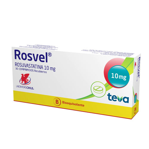 Rosvel Comprimidos 10 mg x 30 (Rosuvastatina)