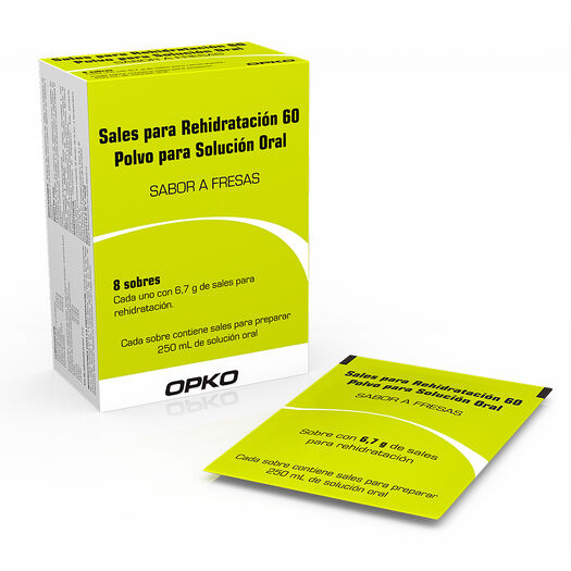 Sales De Rehidratacion 60 Sobres x 30 Opko (Sales De Hidratacion)