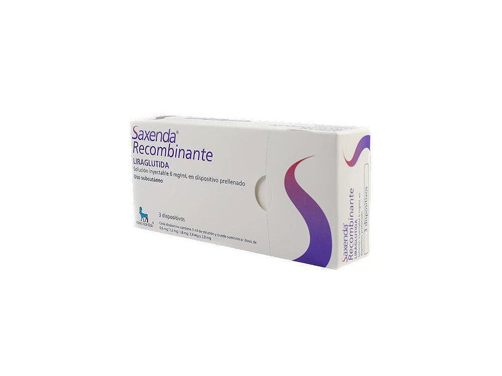 Saxenda Inyectable 6 mg/3 ml x 3 Flextouch Novo Nordisk (Liraglutida)
