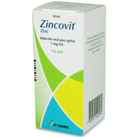 Zincovit Gotas 5 mg x 30 ml