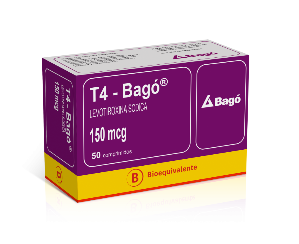 T4 Comprimidos 150 mcg x 50 (Levotiroxina)