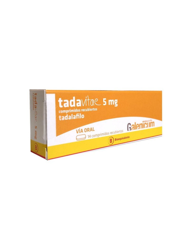 Tadavitae Comprimidos 5 mg x 14 (Tadalafilo)