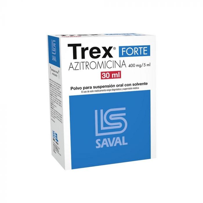 Trex Fuerte Sus 400mg/5ml x 30 ml (Azitromicina)