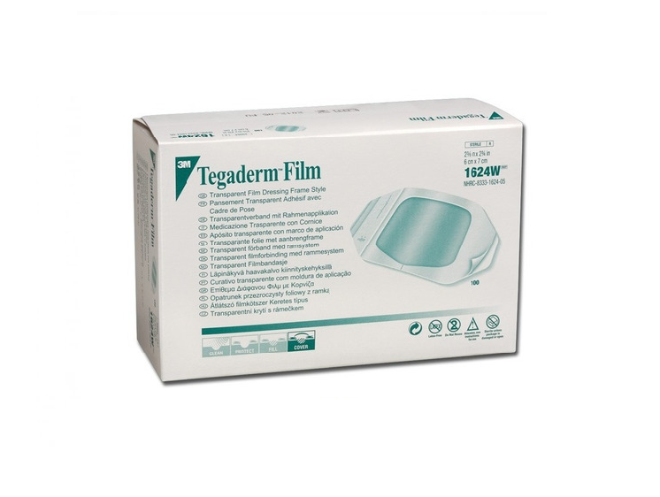 Aposito Tegaderm 6 Cm x 7 Cm x 100 Unidades (Apositos)