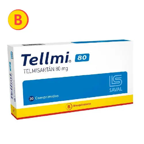 Tellmi Comprimidos 80 mg x 30 (Telmisartan)