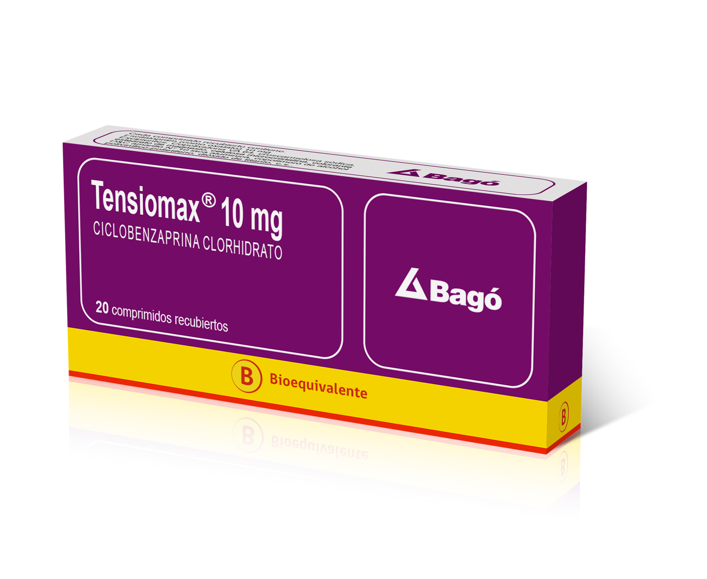 Tensiomax Comprimidos 10 mg x 20 (Ciclobenzaprina)