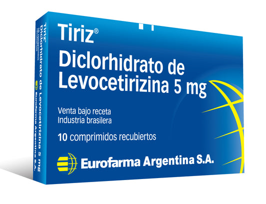 Tiriz Comprimidos 5 mg x 30 (Levocetirizina)