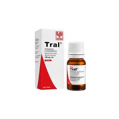 Tral Gotas x 10 ml (Tramadol)