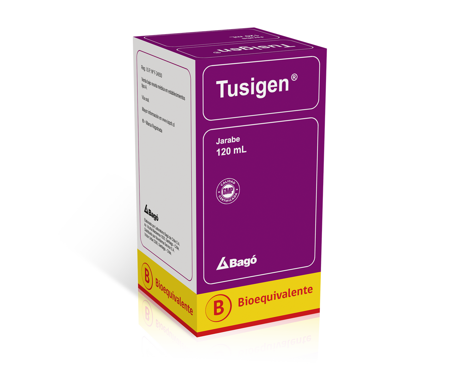 Tusigen Jarabe x 120 ml (Pseudoef/Codeina/Clorfenamina)