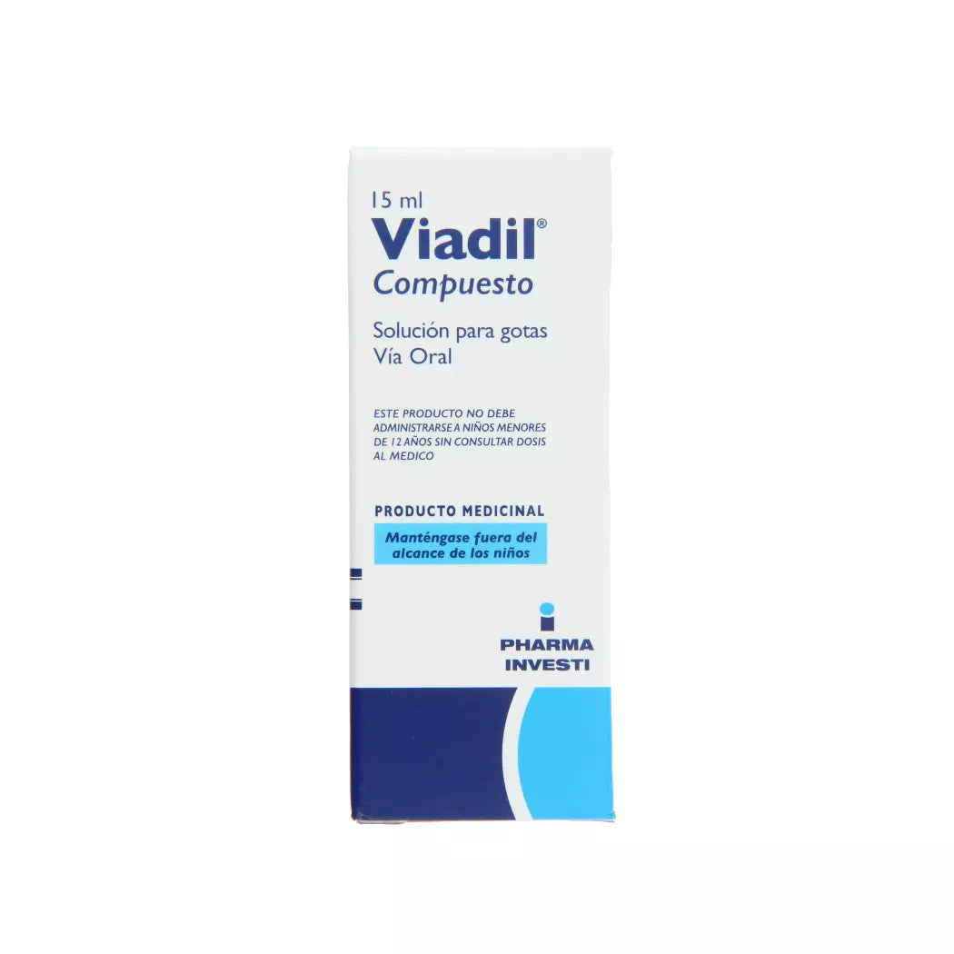 Viadil Cmpt Gotas x 15 ml (Pargeverina/Metamizol)