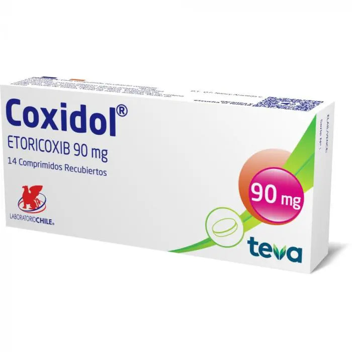 Coxidol Comprimidos 90 mg x 14 (Etoricoxib)