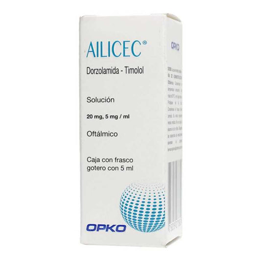 Dorlenka Solución Oftálmica 2% x 5 ml (Dorzolamida)
