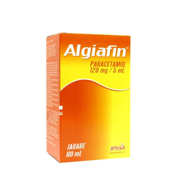 Algiafin Jarabe 120 mg x 60 ml (Paracetamol)