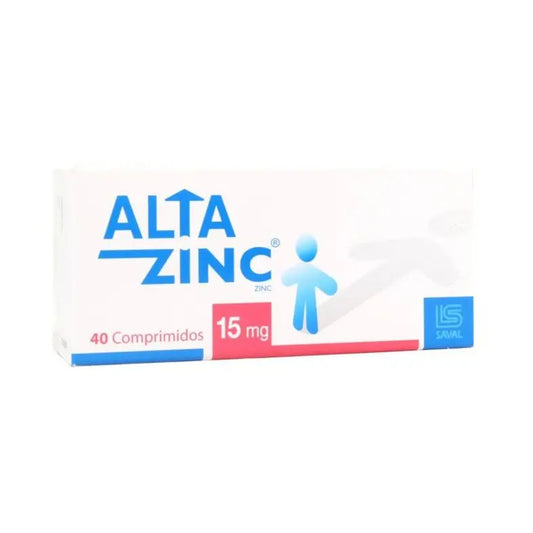 Altazinc Comprimidos 15 mg x 40