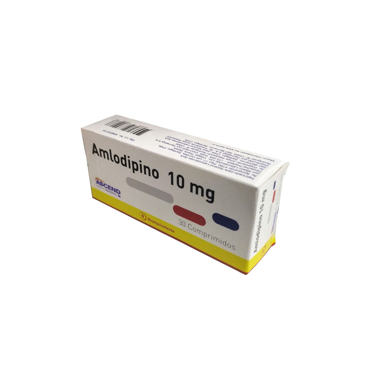 Amlodipino 10 mg x 30 comprimidos
