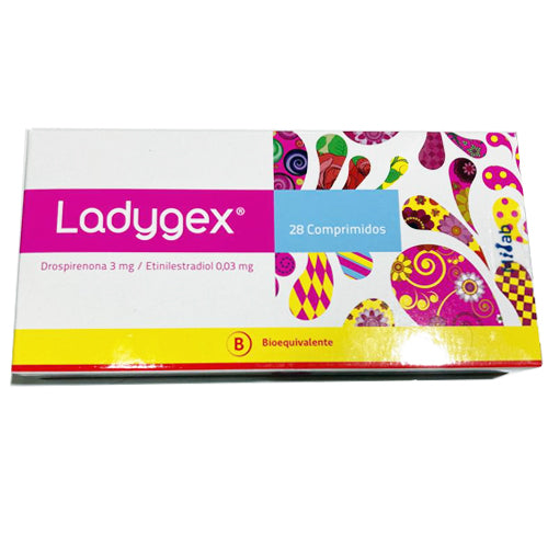 Ladygex Comprimidos x 28 (Drospirenona/Etinilestradiol)