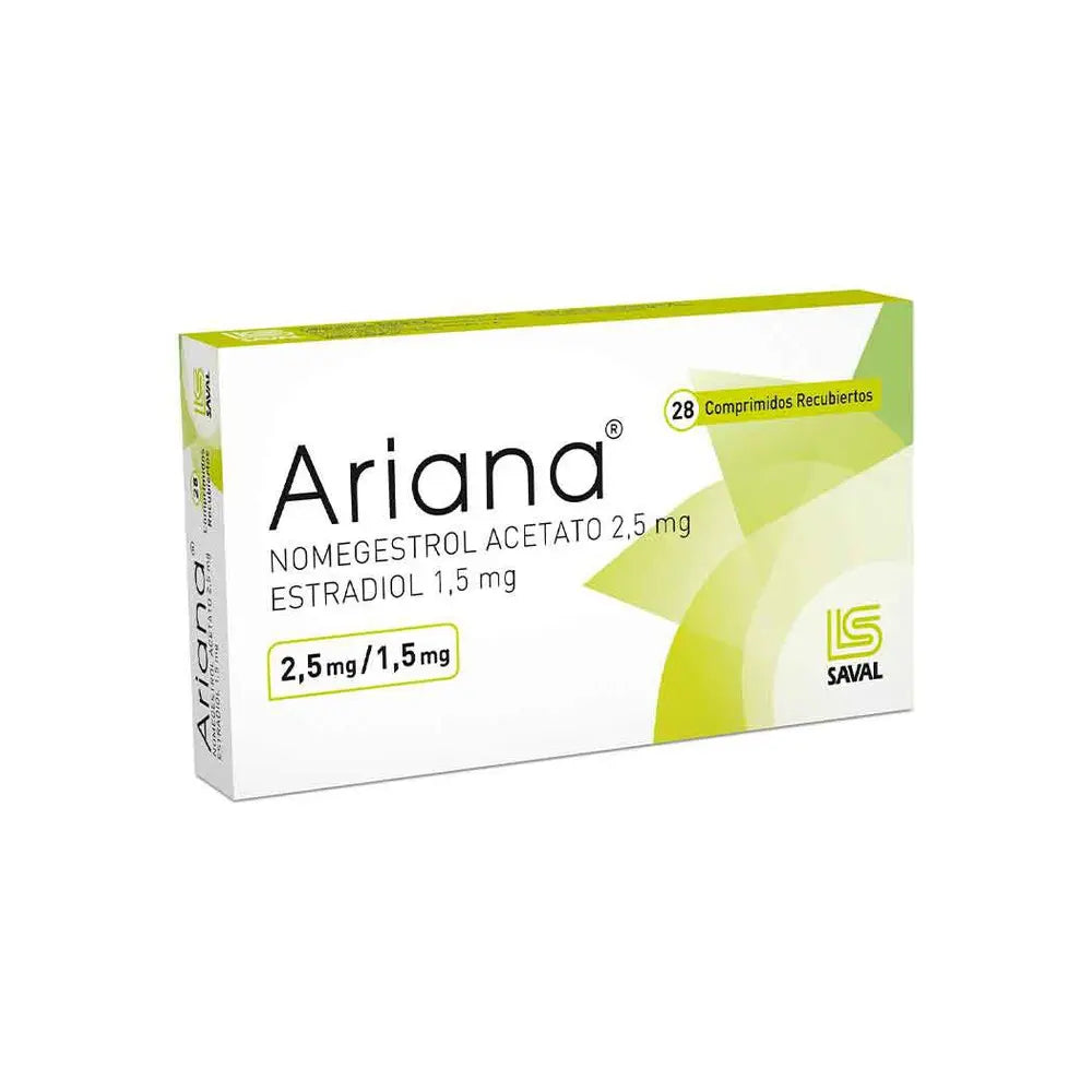 Ariana Comprimidos x 28 (Nomegestrol/Estradiol)