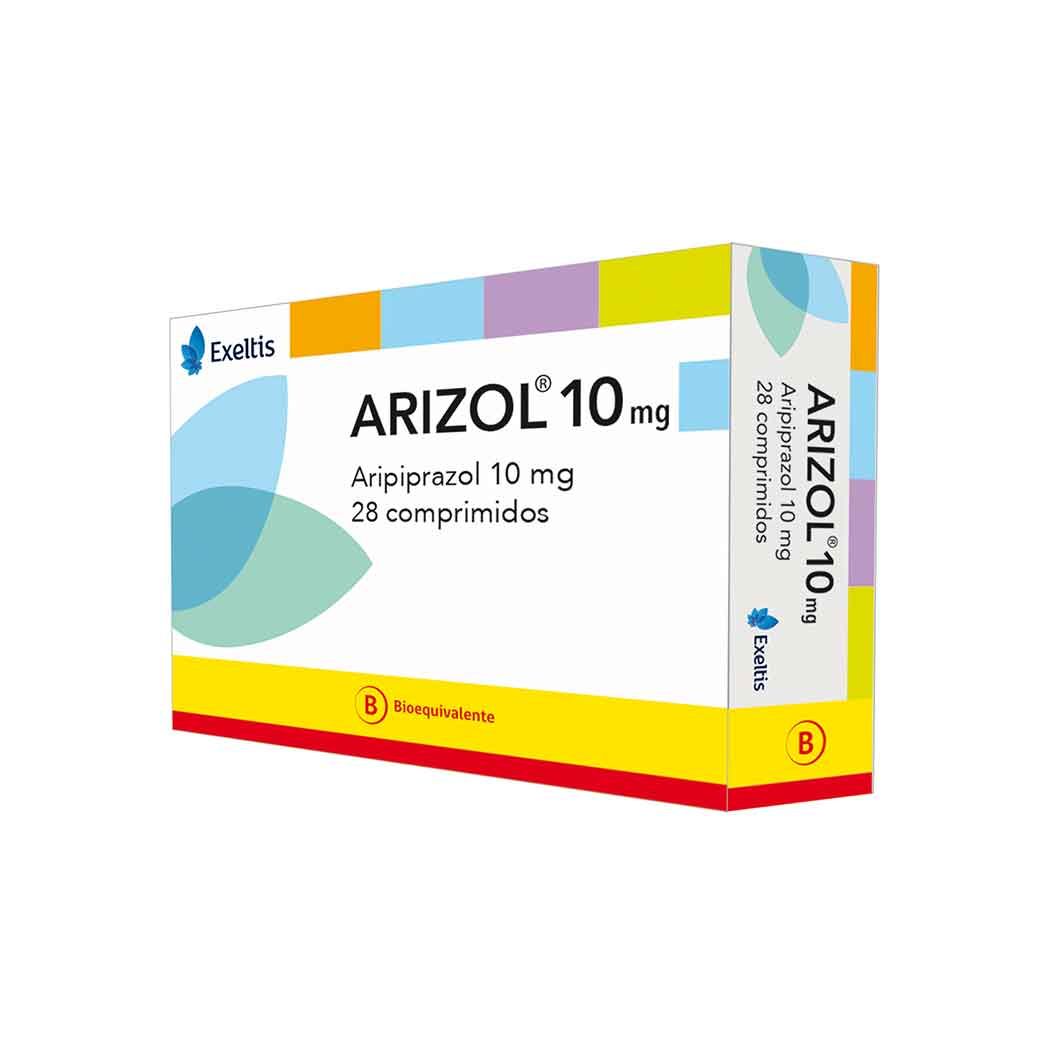 Arizol Comprimidos 10 mg x 28 Exeltis (Aripiprazol)
