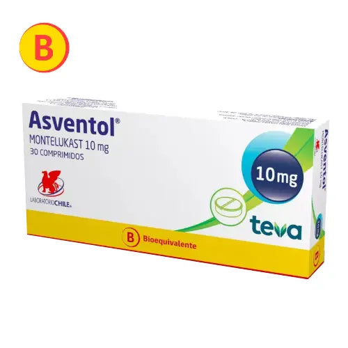 Asventol Comprimidos 10 mg x 30 (Montelukast)