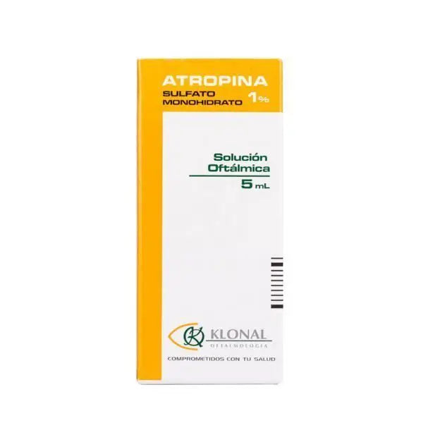 Atropina Solución Oftálmica 1% x 5 ml Bph
