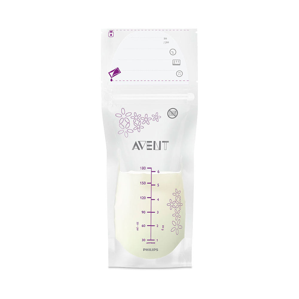 Avent Bolsas Para Leche Materna x 25 Unidades (Bolsa De Leche Materna)