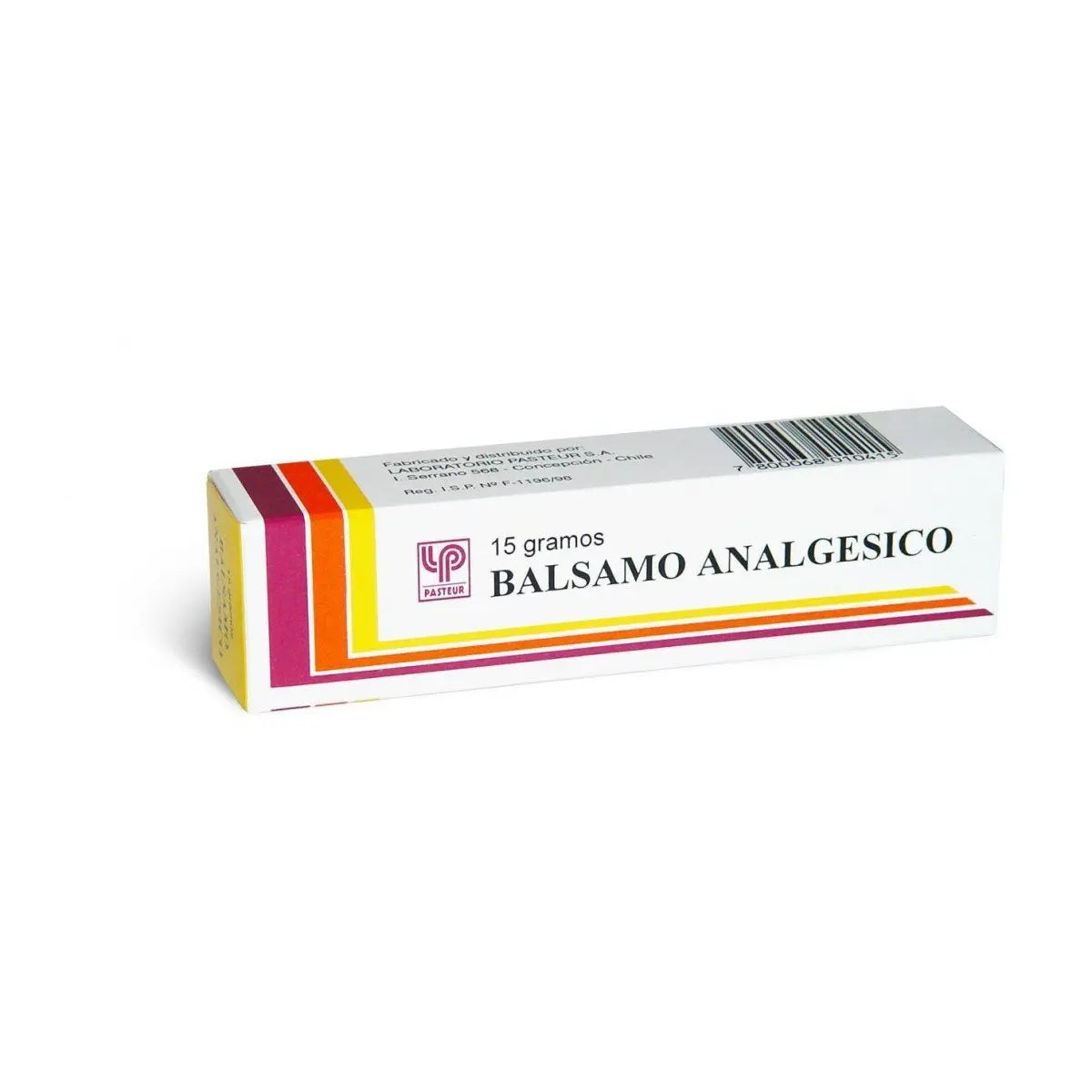 Balsamo Analgesico Crema x 15 Gr Past (Mentol/Salicilato De Metilo)