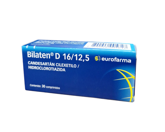 Bilaten-D Comprimidos 16/12,5 mg x 30 (Candesartan/Hidroclorotiazida)