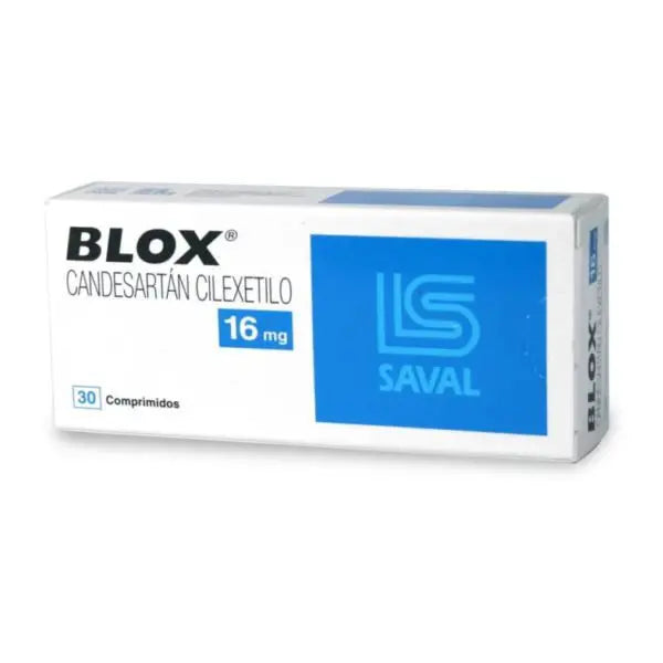 Blox Comprimidos 16 mg x 30 (Candesartan)