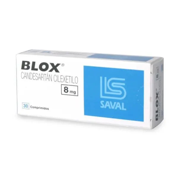 Blox Comprimidos 8 mg x 30 (Candesartan)