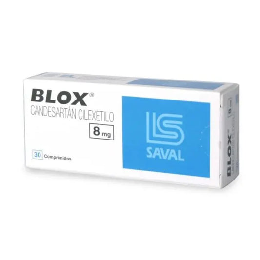 Blox Comprimidos 8 mg x 30 (Candesartan)