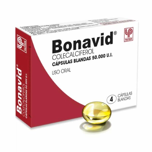 Bonavid Cápsulas Bla 50.000 Ui x 4